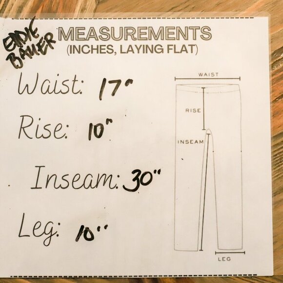 Eddie Bauer Vashon Fit cream Khaki Chino Pants Size 14 - Picture 2 of 12